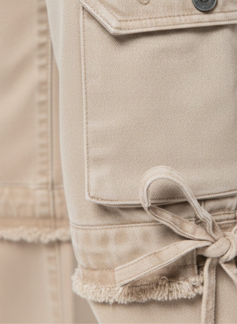 Cloud Fashion Beige Soft Cargo - Image 4